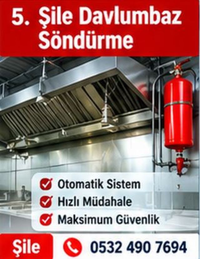 Şile Davlumbaz Söndürme Sistemi